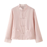 2026 Summer New Women's Fashion Casual Loose Rope Buckle Shirt 4786166250