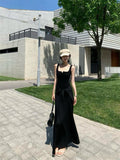 Tibetan Blue Sling Skirt Niche Temperament Dress Female Summer Temperament To Show Skinny Dress Babes Hip Dress