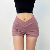 Southeast Asia Low-Waisted Ass Shorts Fit-Up Slacks Fitness Yoga Pants Woman