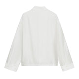 2026 Summer New Women's Fashion Casual Loose Rope Buckle Shirt 4786166250