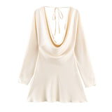 2025 New Women's Fashion Sexy Hot Babes Silk Tatami Dress 9377332