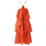 2025 Spring Summer New Women's Fashion Sexy Hot Girls Three-Dimensional Laminated Decorative Dress