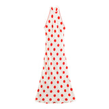2026 Summer New Female Fashion Sexy Hottie Bow Hanging Neck Dress 5029263