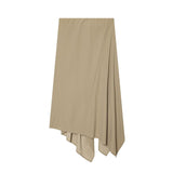 Women's 2026 New Half-High Collar Blouse Asymmetric Skirt 1165021 Skirt Set