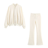 New Women's Fashion Casual Casual Casual Jacket Horned Pants 3651850
