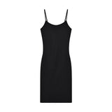2025 Summer New Thin Hottie Black Bag Hip Short Skirt Sexy Shoulder Pure Desire Hanging Dress Woman