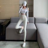 White Jeans Women 2025 Autumn And Winter With Velvet Height Waist Thin And Elastic Small Foot Pencil Pants Tide