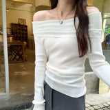 2026 Early Spring Hottie Inside The Woolen Knitted Shirt Women Autumn And Winter New Temperament Can Wear Design Sense
