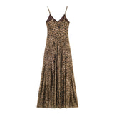 2026 Spring New Women's Fashion Sexy Hot Girl Print Mesh Dress 5039406