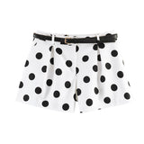 2026 Spring New Women's Fashion Casual Loose High-Waist Belt Shorts 4387472