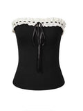 Pure Hottie Black Vest Women Summer 2026 New Exterior Design Feel Short Sleeveless Tset
