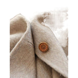 Exquisite Retro Niche High-End Short Coat Women's Autumn And Winter Fashionable Loose Ocean Gas Thin Small Man's Hair On The Top