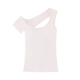Pure Lustful Windy U-Necked Short-Sleeved T-Shirt Girl 2026 Summer Elastic Repair With Chest Cushions Thin Waist Green Top