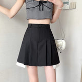 100-Folded Skirt 2026 Summer New Bumpy Fashion High-Waist Short Skirt Irregular Thin A Word Bag Hip Skirt