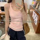 Thai Cool Pure Desire Sleeveless Sleeveless Sling Vest Woman 2025 Summer New Beautiful Look Sexy Hottie Top