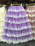 New French Princess Sweet Cake Punk Punk Lace Lace Lace Dress Fairy Dress Half
