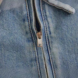 2025 Spring And Summer New Women's Simple Fashion Wind Wind Collar Loose Denim Dress