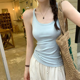 Thai Cool Pure Desire Sleeveless Sleeveless Sling Vest Woman 2025 Summer New Beautiful Look Sexy Hottie Top