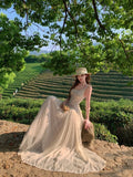 Lace Dew With Dress Woman Gentle Holiday Dress Temperament Sexy Seaside Holiday Dress