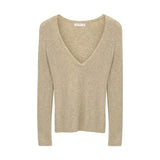 2026 Into The Spring People Kochian Old Money Wind Wearing V Collar Inside Wool Knitted Shirt Women Autumn And Winter Repair Clothes