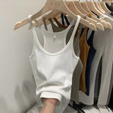 Slinged Waistcoat Girl Slime Skinning Skin Summer New Hottie Wearing Beautiful Back Sleeveless Top
