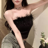 ??¡® Bosom Vest Woman 2026 Hair Splicing Repair Inside The Design Sense Of Short Blouse Wear