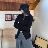 Beautiful And Beautiful Cardigan Sweater Jacket Women's Autumn And Winter 2025 New High-End Knitted Shirt Repair Short Top
