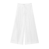 2025 Spring And Summer New Women's Fashion Temperament Casual Sleeveless Double Vest Folding Pants 8056586