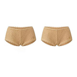 Fashion Sexy Hottie Super Shorts Women Summer New Lace Splicing Low-Rise Thin Elastic Repair Warm Pants